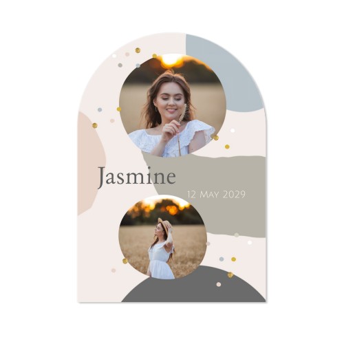 Enkle Fotokort bue 10 x 14,3 cm