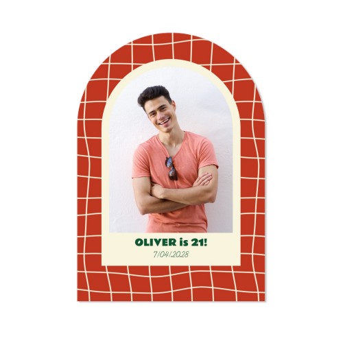 Single Card arched 10 x 14,3 cm