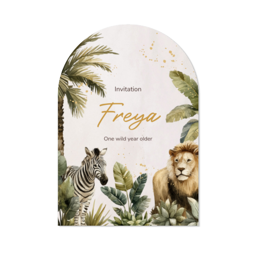 Single Card arched 10 x 14,3 cm