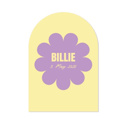 Single Card arched 10 x 14,3 cm