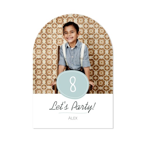 Grusskarte mit Bogen 10 x 14,3 cm