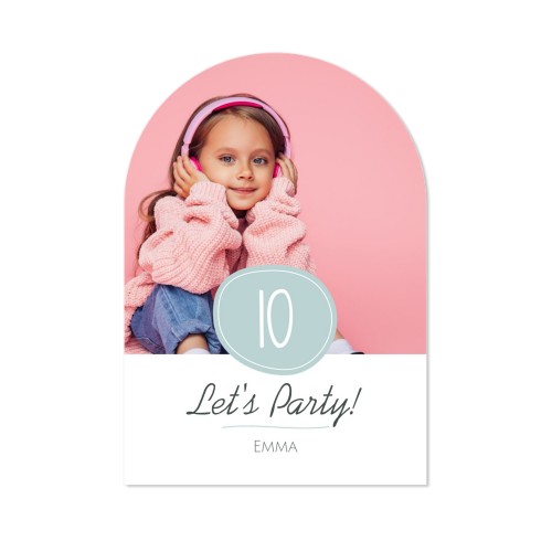 Single Card arched 10 x 14,3 cm