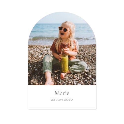 Faire-part arche 10 x 14,3 cm