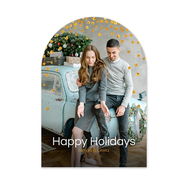 Single Card arched 10 x 14,3 cm