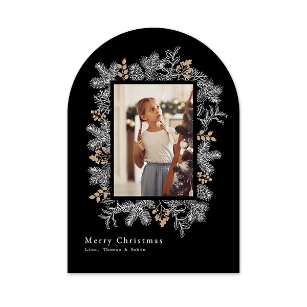 Fotokaart met boog 10 x 14,3 cm Fotokaart met boog 10 x 14,3 cm