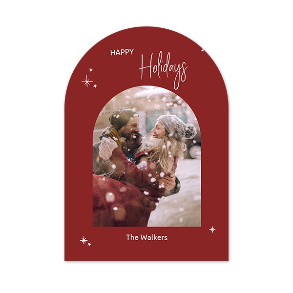 Single Card arched 10 x 14,3 cm