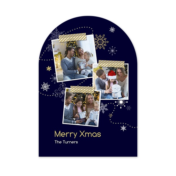 Fotokaart met boog 10 x 14,3 cm