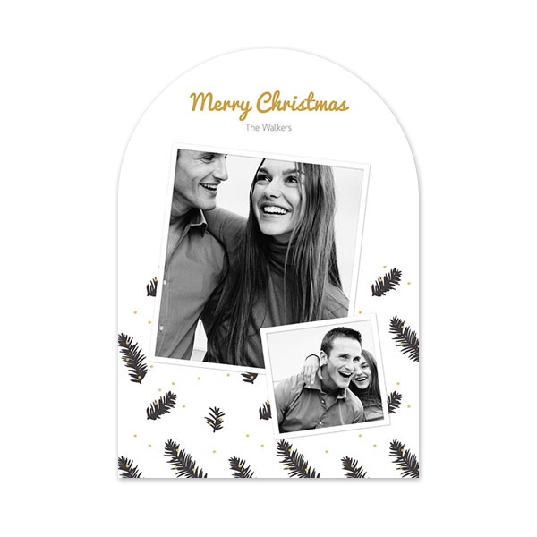 Fotokaart met boog 10 x 14,3 cm