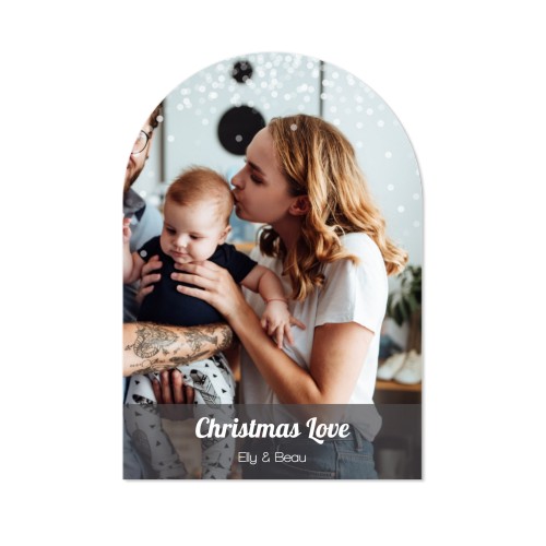 Single Card arched 10 x 14,3 cm