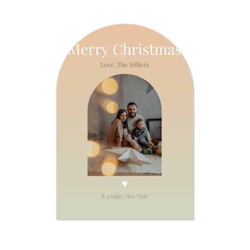 Single Card arched 10 x 14,3 cm