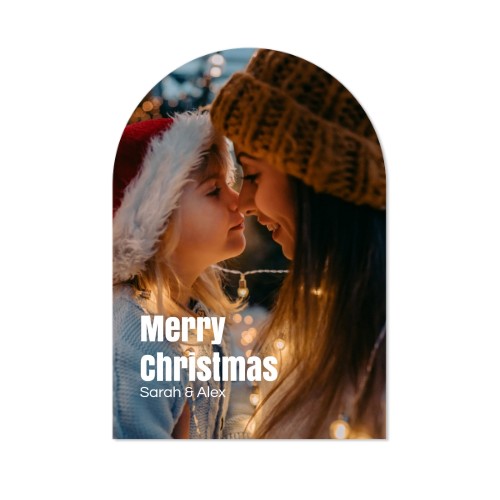 Single Card arched 10 x 14,3 cm