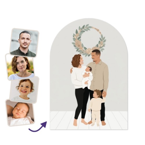 Photo Only Filter Soft Illustration Wreath Photo Only Filter Soft Illustration Wreath
