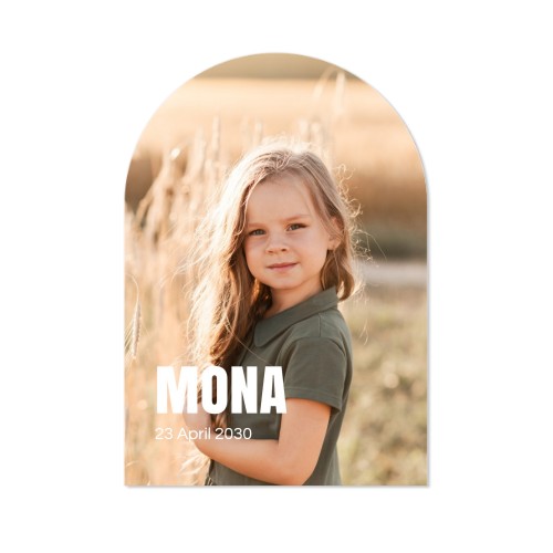 Bold Text Full Photo