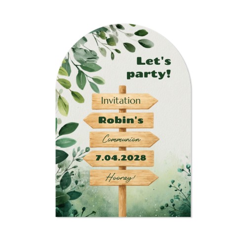 Botanical Sign Post Botanical Sign Post