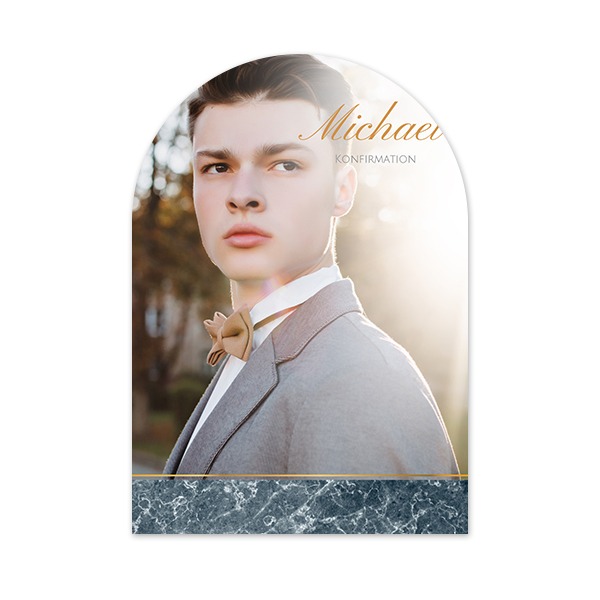 Enkle Fotokort bue 10 x 14,3 cm