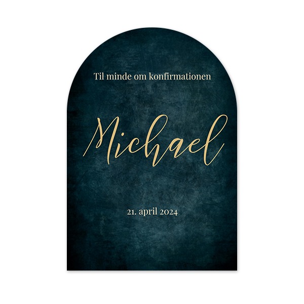 Enkle Fotokort bue 10 x 14,3 cm