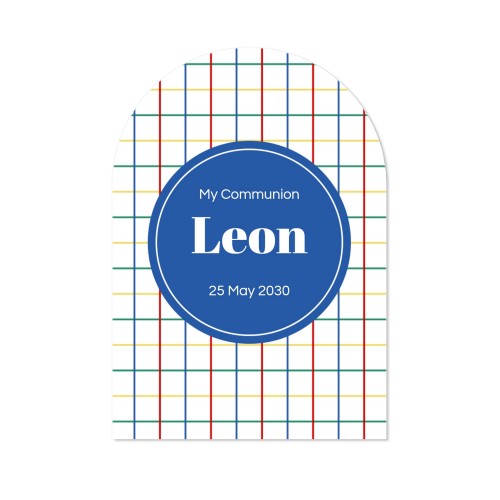 Single Card arched 10 x 14,3 cm