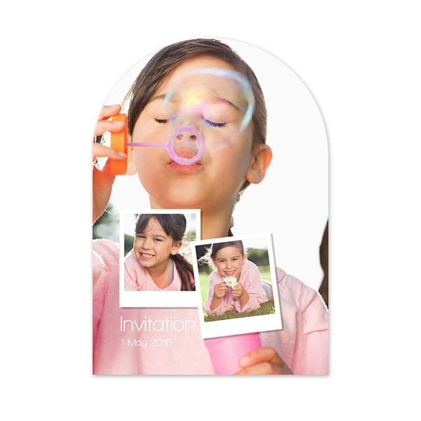 Fotokaart met boog 10 x 14,3 cm Fotokaart met boog 10 x 14,3 cm