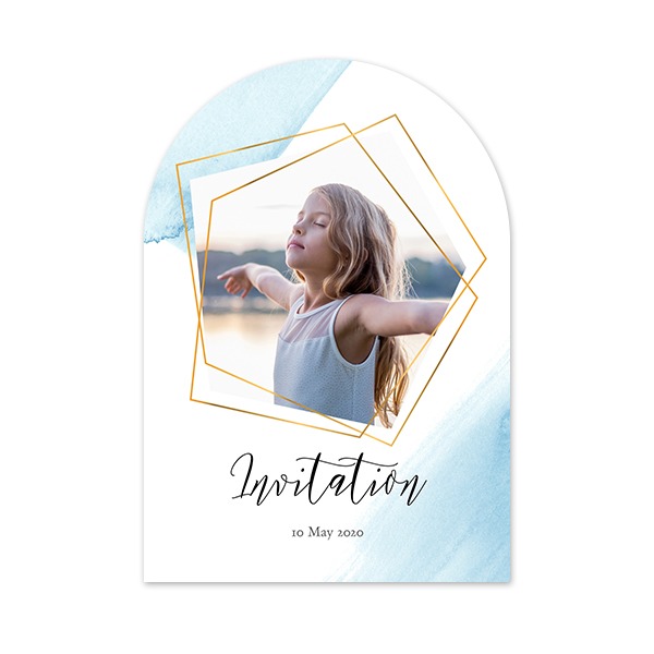 Single Card arched 10 x 14,3 cm Single Card arched 10 x 14,3 cm