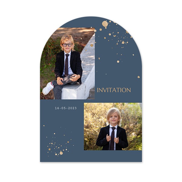 Single Card arched 10 x 14,3 cm