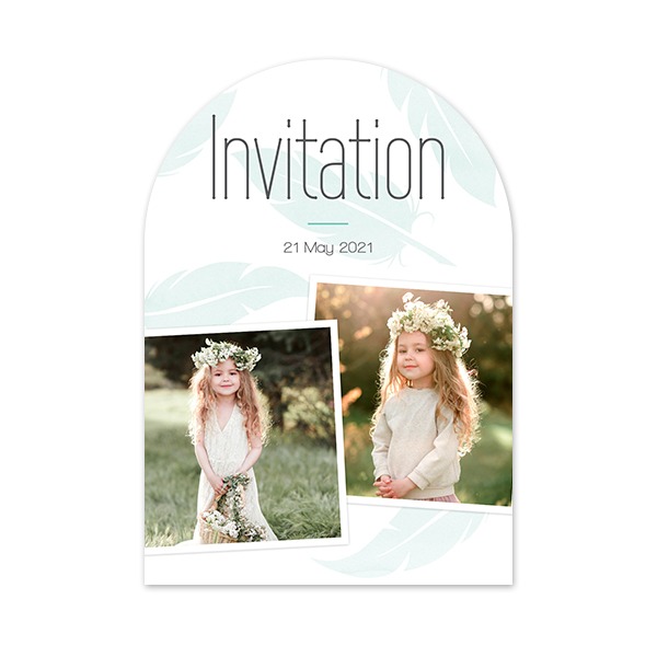 Single Card arched 10 x 14,3 cm Single Card arched 10 x 14,3 cm