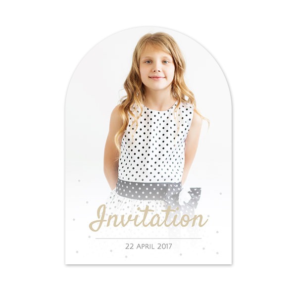 Single Card arched 10 x 14,3 cm