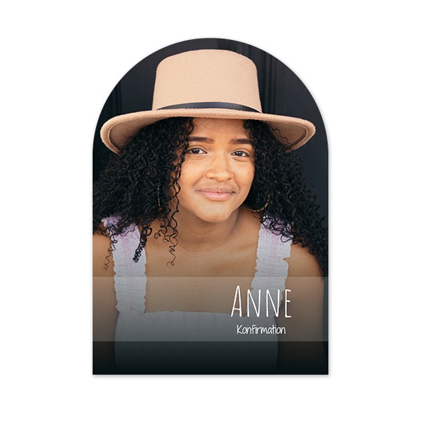 Enkle Fotokort bue 10 x 14,3 cm Enkle Fotokort bue 10 x 14,3 cm