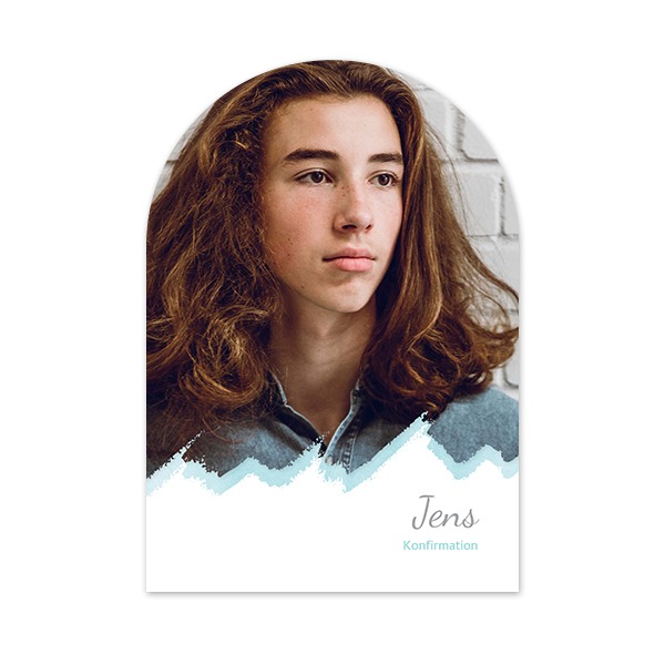 Enkle Fotokort bue 10 x 14,3 cm