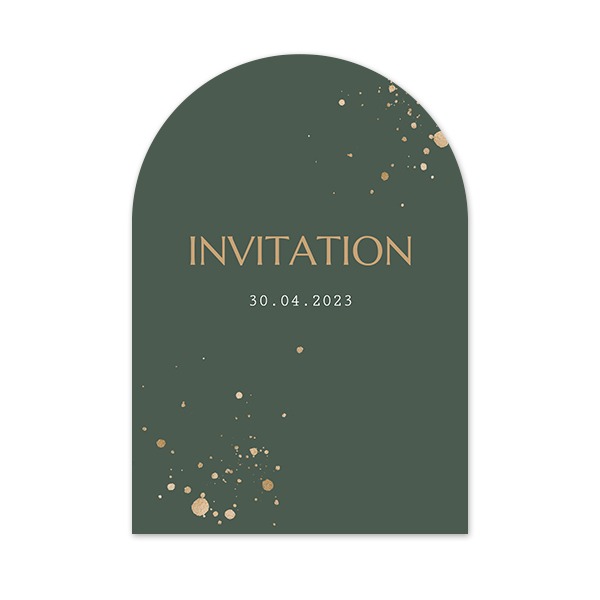 Faire-part arche 10 x 14,3 cm Faire-part arche 10 x 14,3 cm