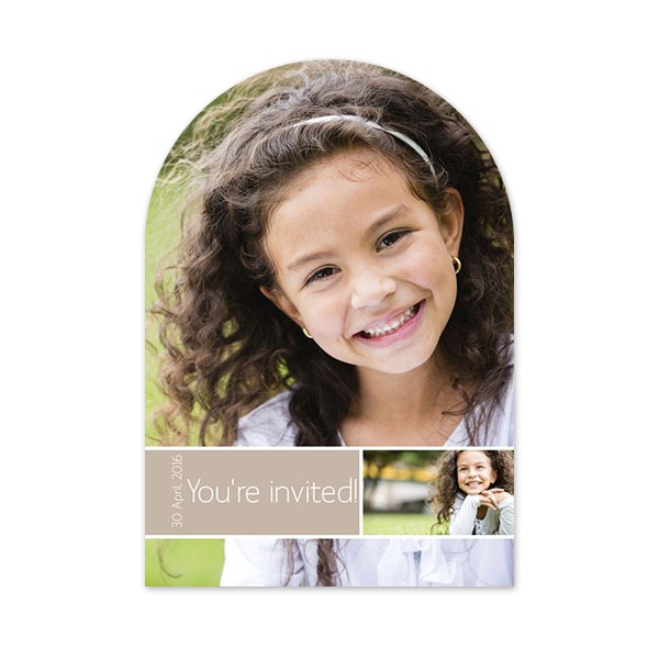 Grusskarte mit Bogen 10 x 14,3 cm Grusskarte mit Bogen 10 x 14,3 cm