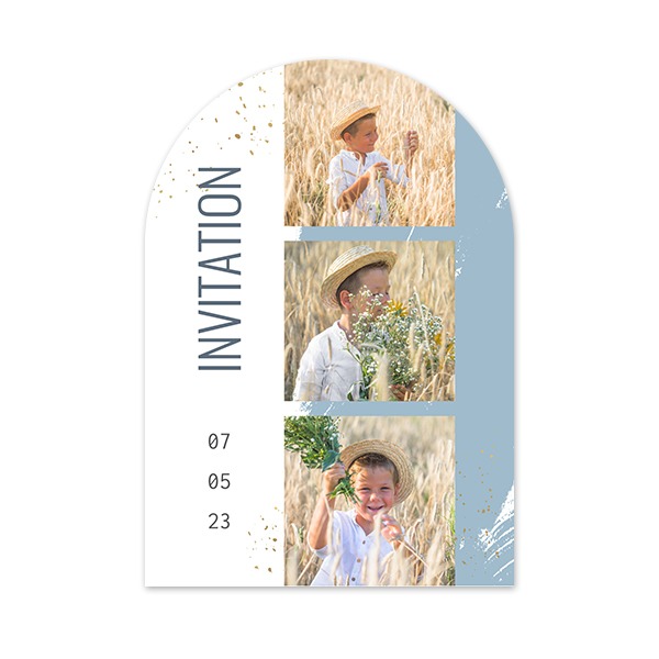 Single Card arched 10 x 14,3 cm