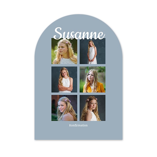 Enkle Fotokort bue 10 x 14,3 cm