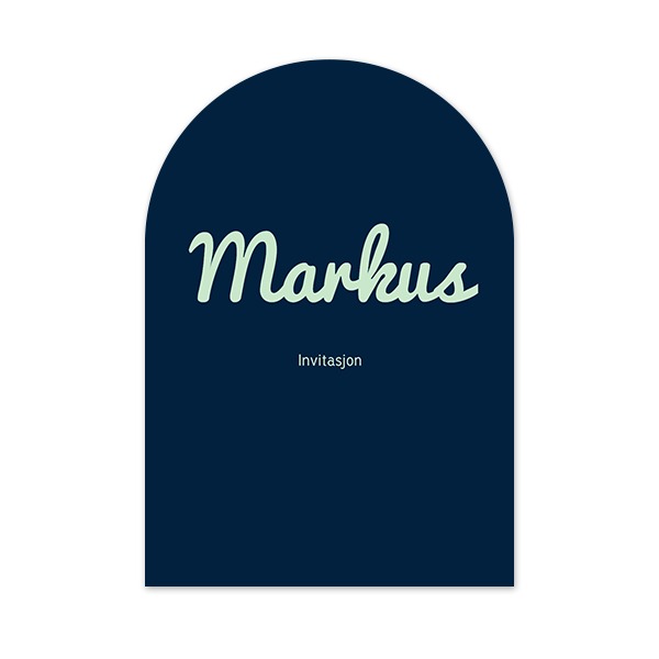 Enkle Fotokort bue 10 x 14,3 cm