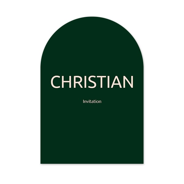 Enkle Fotokort bue 10 x 14,3 cm Enkle Fotokort bue 10 x 14,3 cm