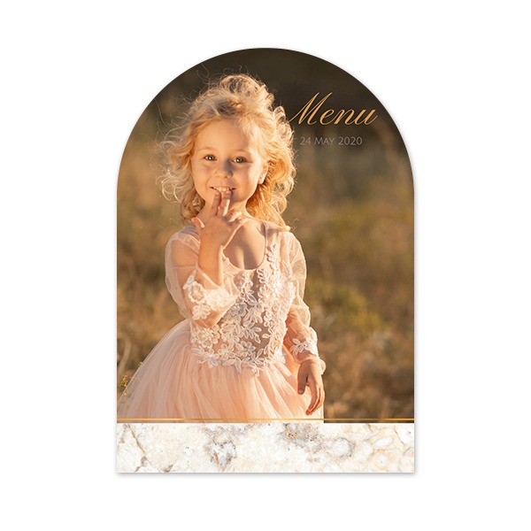 Single Card arched 10 x 14,3 cm Single Card arched 10 x 14,3 cm