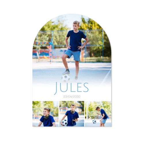 Fotokaart met boog 10 x 14,3 cm Fotokaart met boog 10 x 14,3 cm