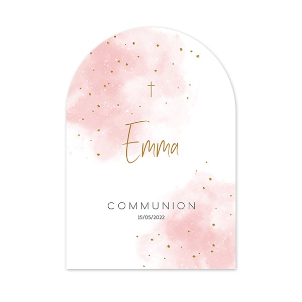 Single Card arched 10 x 14,3 cm