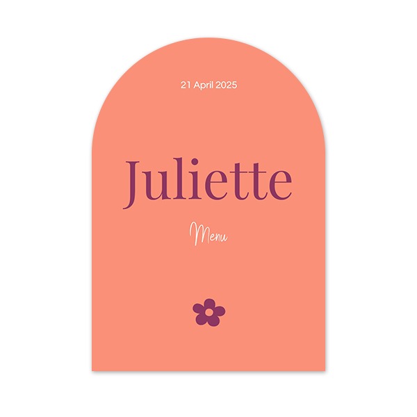 Single Card arched 10 x 14,3 cm