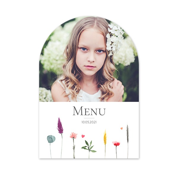 Single Card arched 10 x 14,3 cm Single Card arched 10 x 14,3 cm