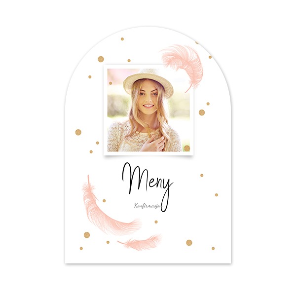 Enkle Fotokort bue 10 x 14,3 cm