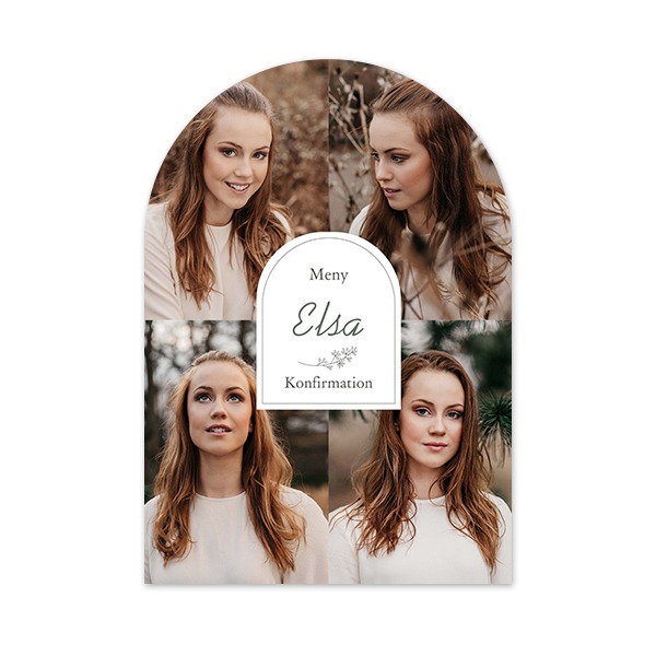 Enkla Fotokort valv 10 x 14,3 cm Enkla Fotokort valv 10 x 14,3 cm