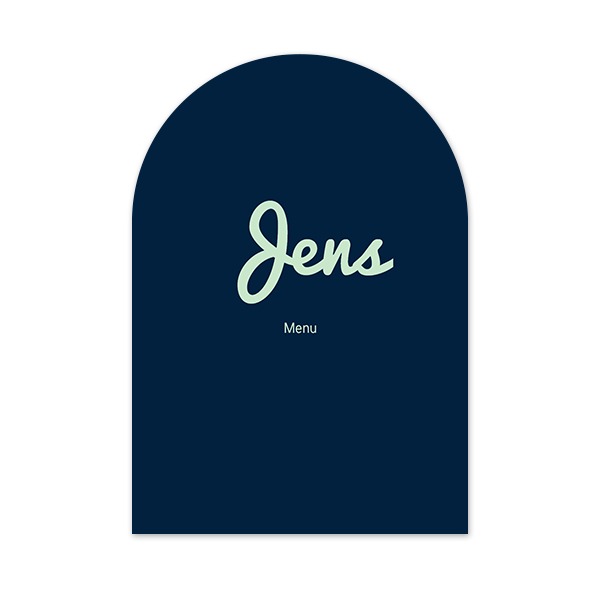 Enkle Fotokort bue 10 x 14,3 cm