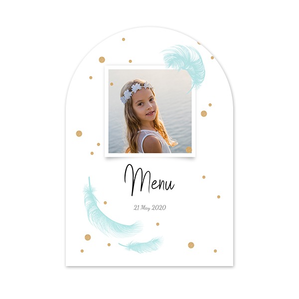Single Card arched 10 x 14,3 cm