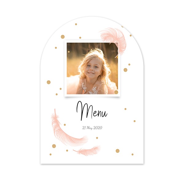 Fotokaart met boog 10 x 14,3 cm Fotokaart met boog 10 x 14,3 cm