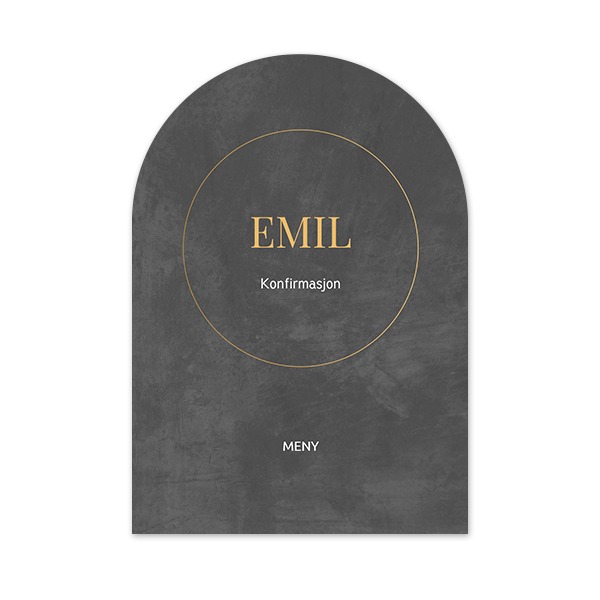 Enkle Fotokort bue 10 x 14,3 cm