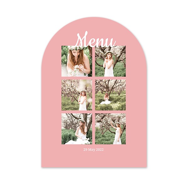 Single Card arched 10 x 14,3 cm Single Card arched 10 x 14,3 cm