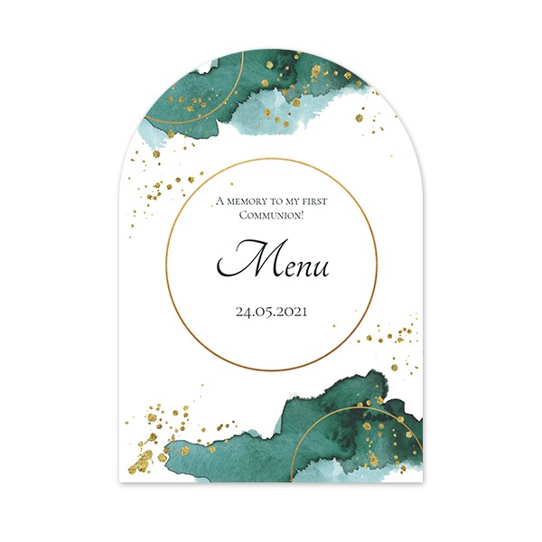 Single Card arched 10 x 14,3 cm