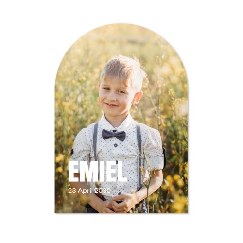 Single Card arched 10 x 14,3 cm Single Card arched 10 x 14,3 cm