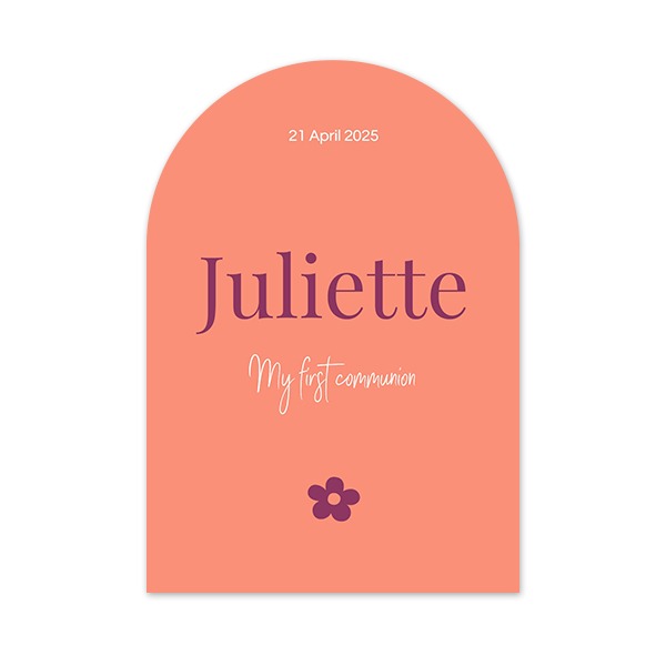 Single Card arched 10 x 14,3 cm Single Card arched 10 x 14,3 cm