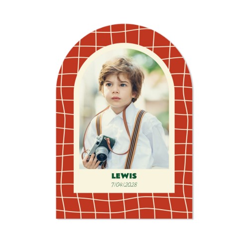 Enkle Fotokort bue 10 x 14,3 cm Enkle Fotokort bue 10 x 14,3 cm